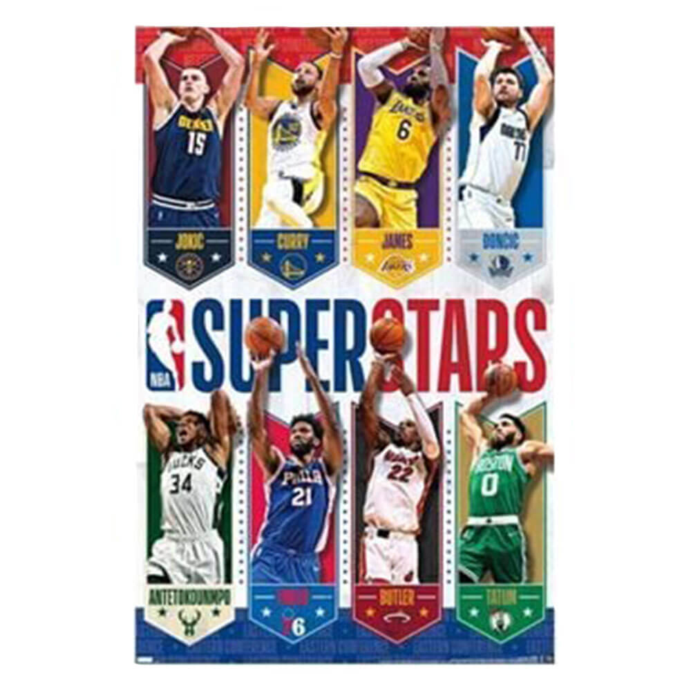 Poster Basketball Superstars 61x91,5cm