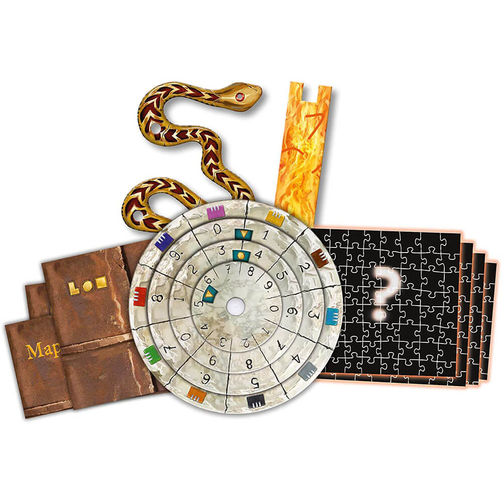 Exit the Game Lost Temple Jigsaw Puzzle and Game - His Gifts