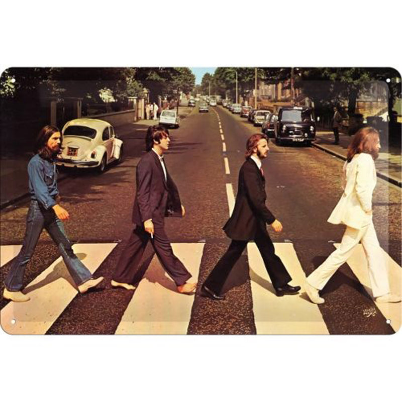 Nostalgic-Art Beatles Abbey Road Medium Sign (20x30cm)