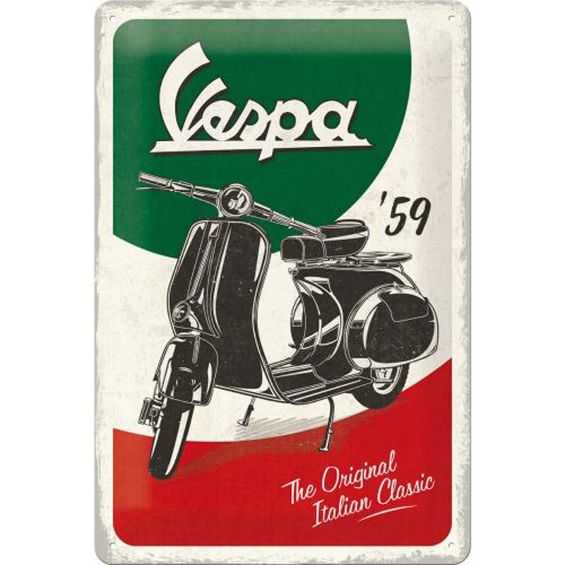 Nostalgic-Art Vespa Medium Sign (20x30cm)