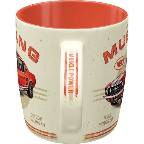 Nostalgic-Art Ford Mustang GT 1967 Red Ceramic Mug