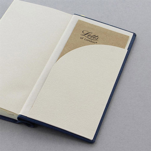 Letts Origins Slim Pocket Notebook (Navy)