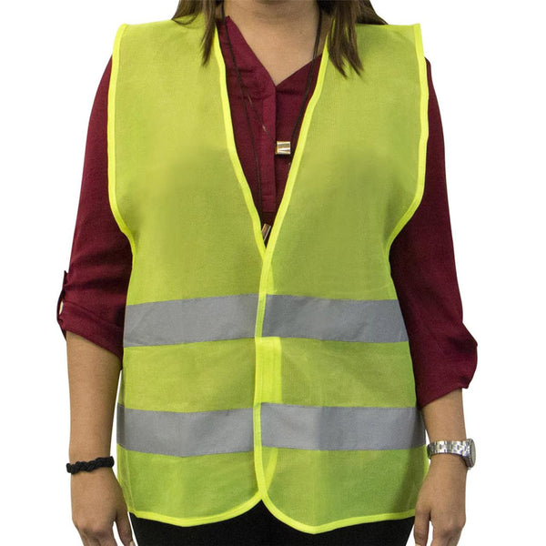 Silly Billyz Hi Vis Safety Vest Adult (Yellow)