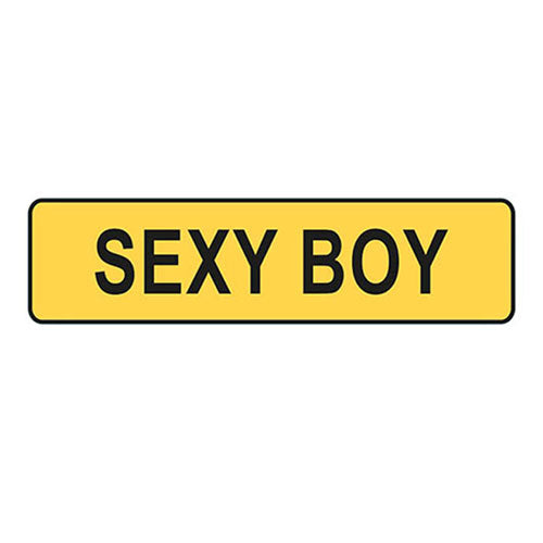 Sexy Person Metal Traffic Sign