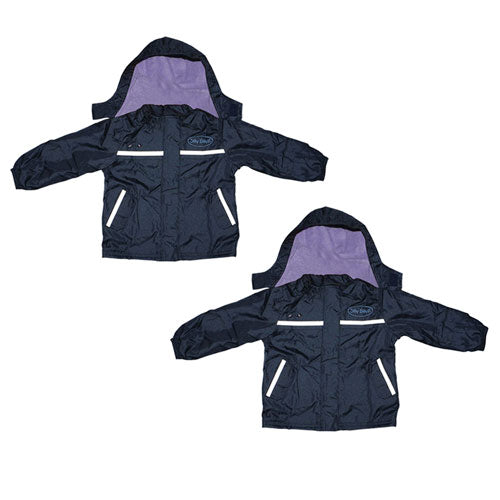 Silly Billyz Waterproof Jacket (Lilac/Navy)