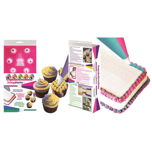 Cupcake Creations Icing Duets Decorating Set