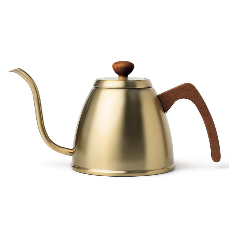 Stainless Steel Gooseneck Kettle (Brass)