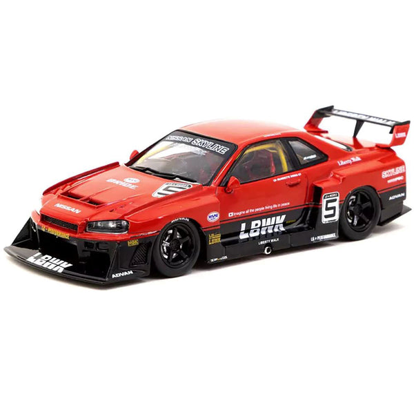 Super Silhouette Skyline LB-ER34 1:43 Scale Figure