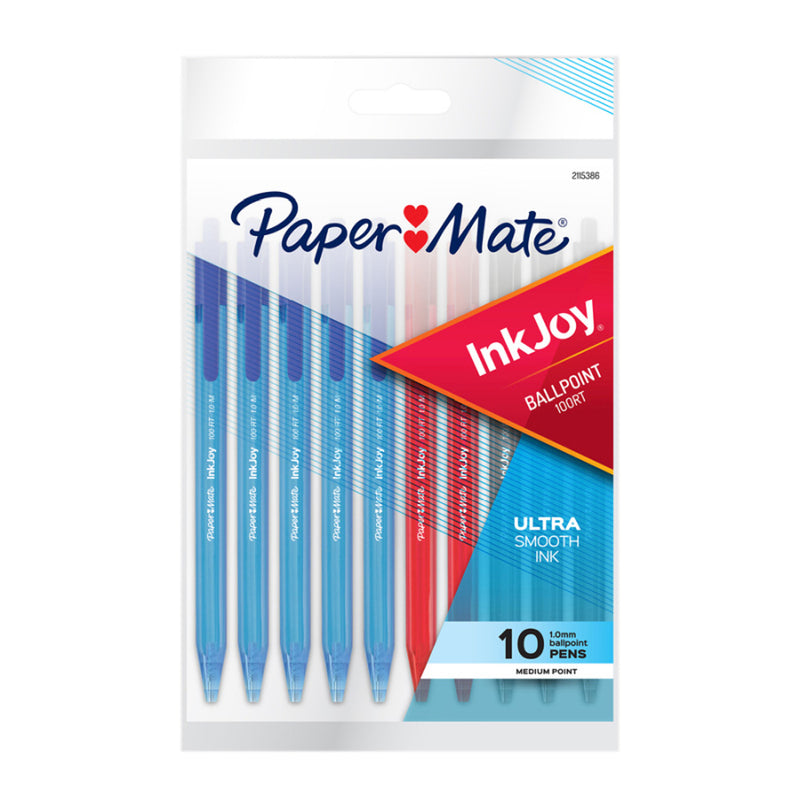 Paper Mate 10-Pack Inkjoy 100RT Ballpen (Box of 12)