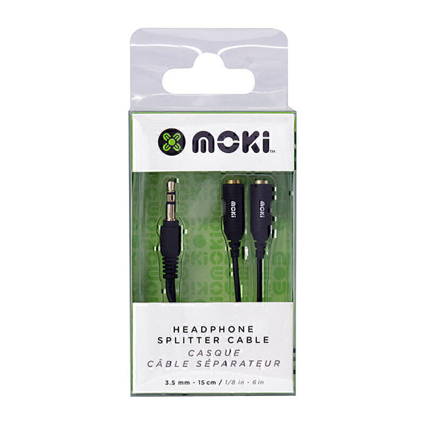 Moki Splitter Cable 3.5mm