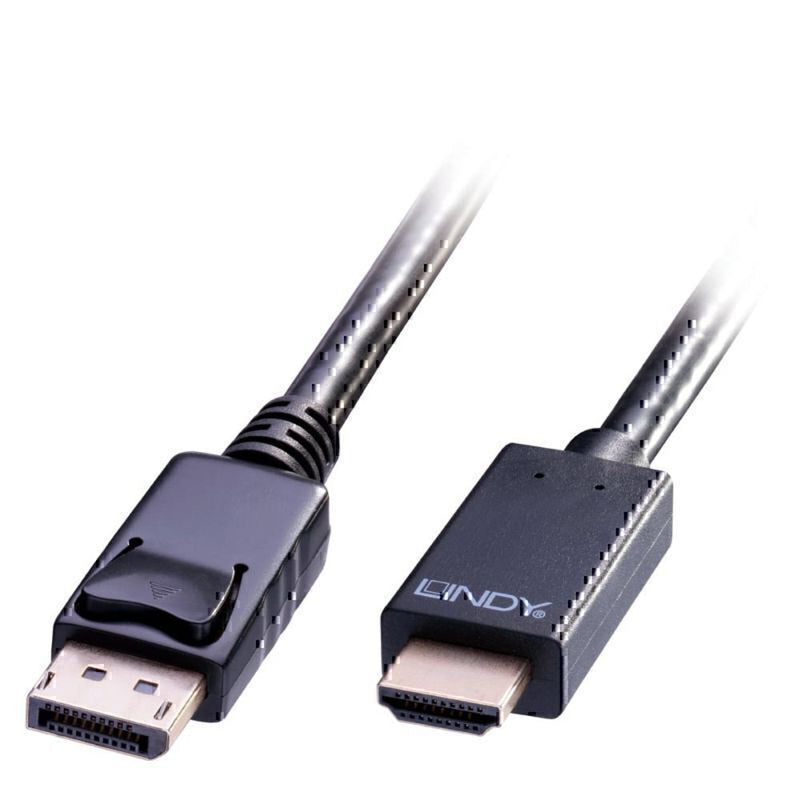 Lindy DisplayPort to HDMI 10.2G Cable