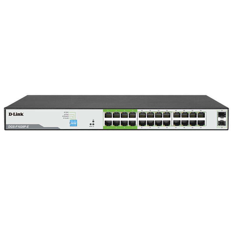 D-Link Gigabit PoE Switch with 2 Uplink Ports