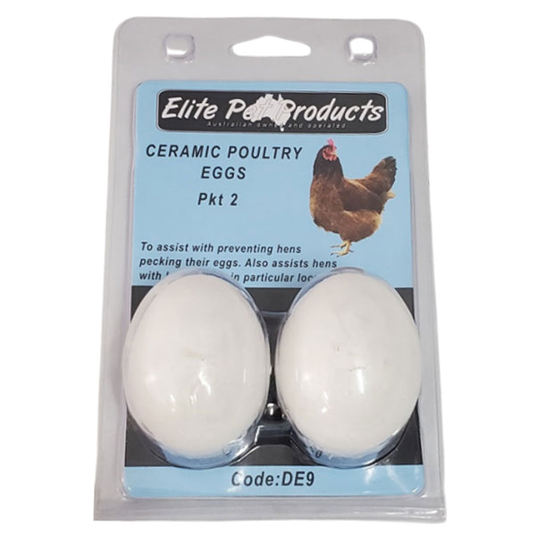 Ceramid Dummy Poultry Egg (Pack of 2)