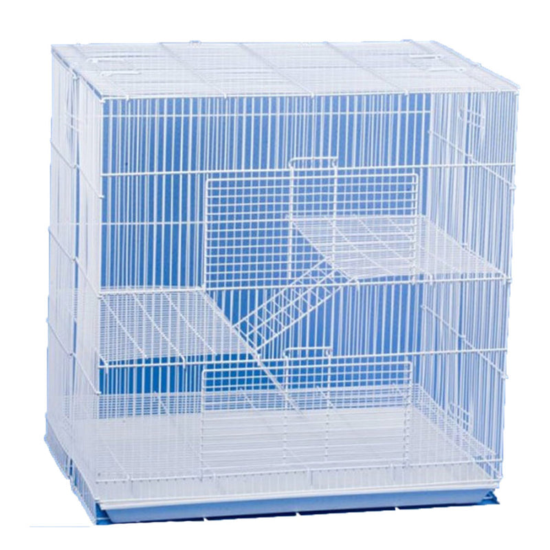 Cage de rat avec 2 plates-formes (75x45x61cm)