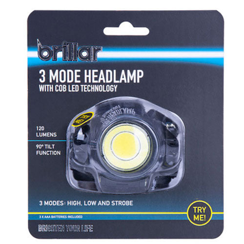 Brillar Headlamp with Cob LED