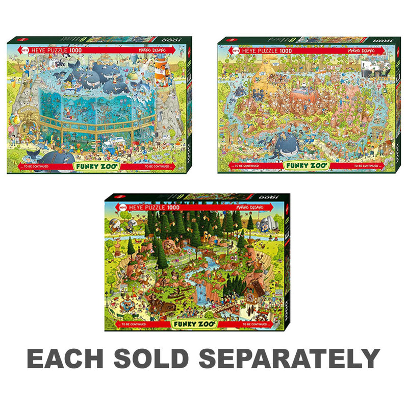 Heye Funky Zoo Jigsaw Puzzle 1000pcs