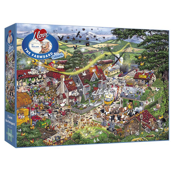 Gibsons I Love the Farmyard Jigsaw Puzzle 1000pcs