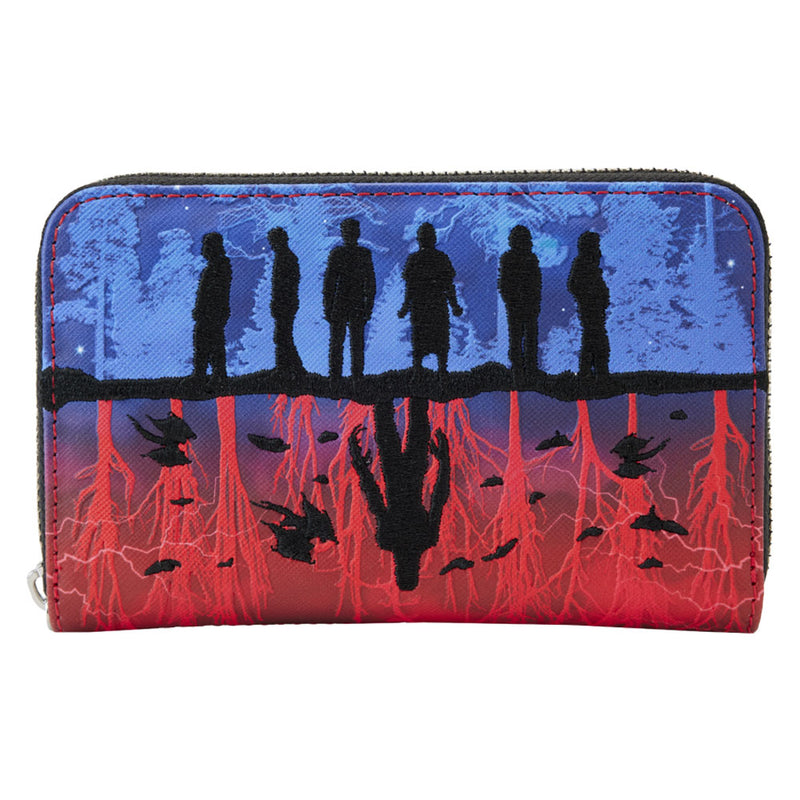 Stranger Things UpsideDown Shadows Zip Wallet