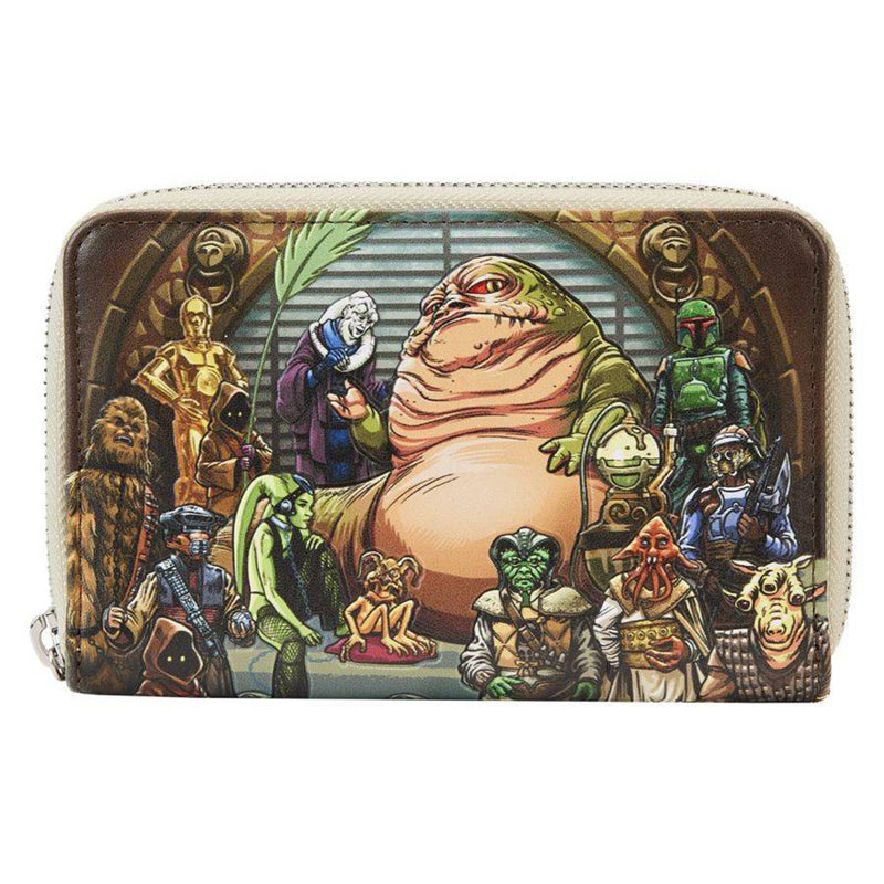 Return of the Jedi 40th Annv Jabbas Palace Zip Around Wallet