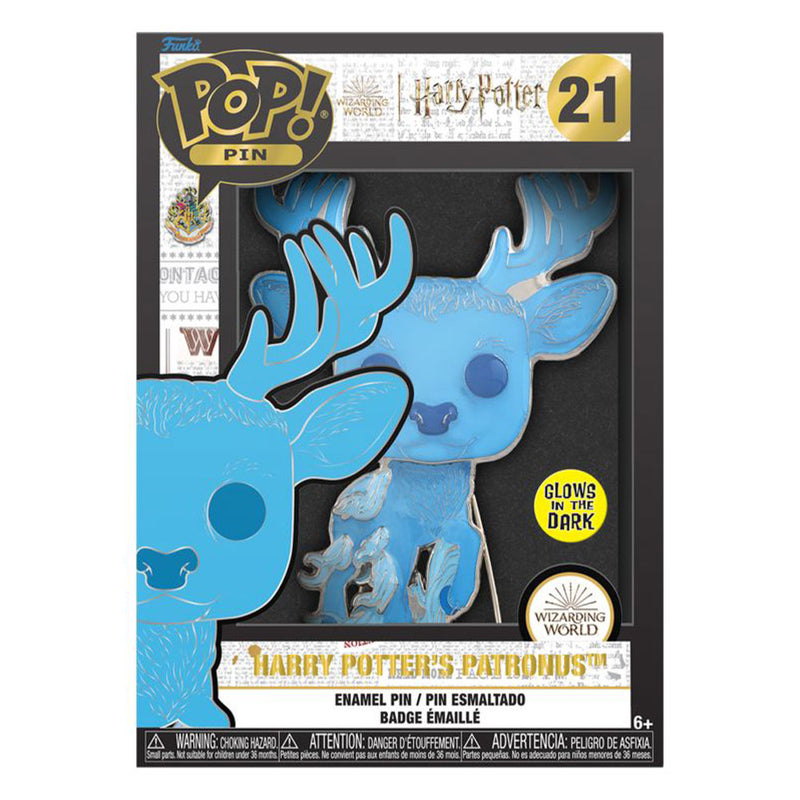 Harry Potter Harry Potter's Stag Patronus Pop! Enamel Pin