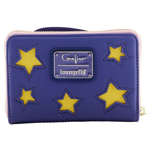 Coraline Stars Cosplay Zip Around Wallet