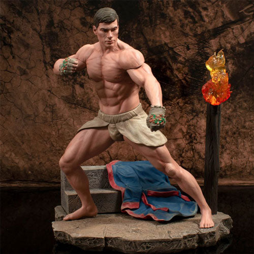 Jean-Claude Van Damme Tournament Gallery PVC Diorama Staue