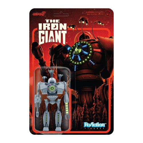 The Iron Giant Attack Giantmurray Reaction 3.75" Figure