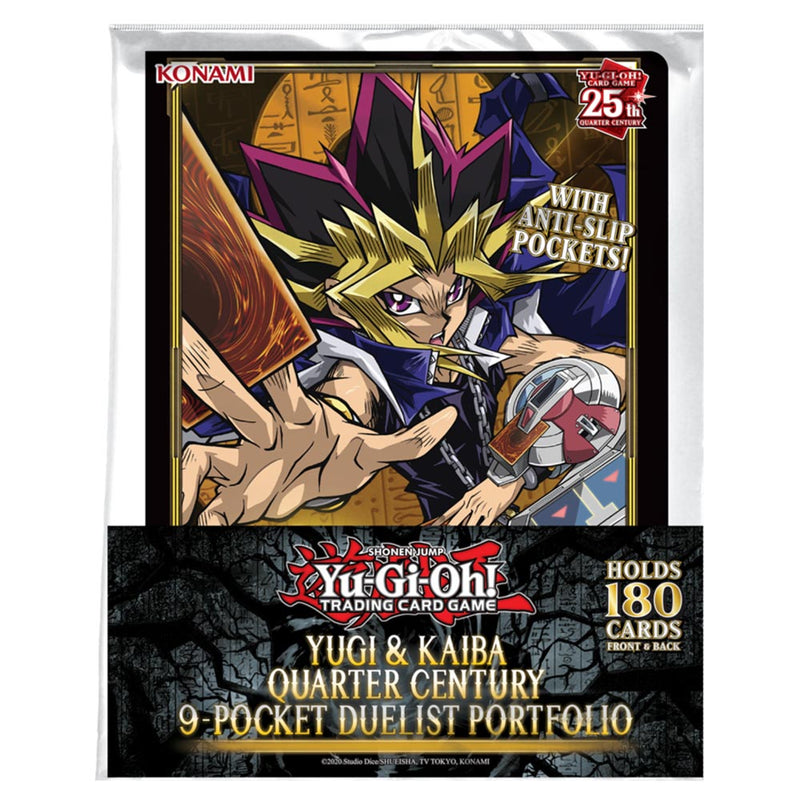 Yu-Gi-Oh! Yugi & Kaiba Quarter Century 9-Pocket Portfolio