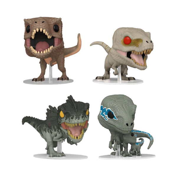 Jurassic World 3 US Exclusive Pop! 4-Pack