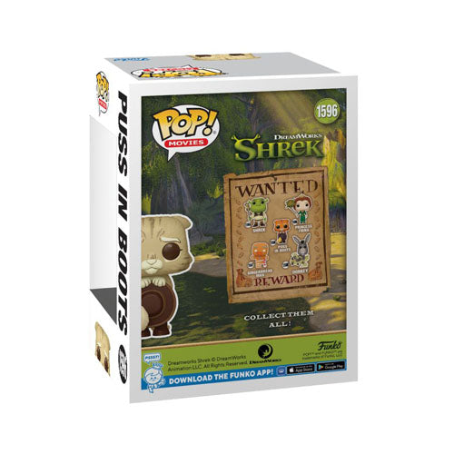 Shrek Puss in Boots US Exclusive Retro Pop! Vinyl