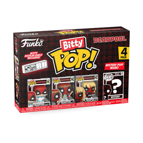 Deadpool Sleepover Bitty Pop! 4-Pack