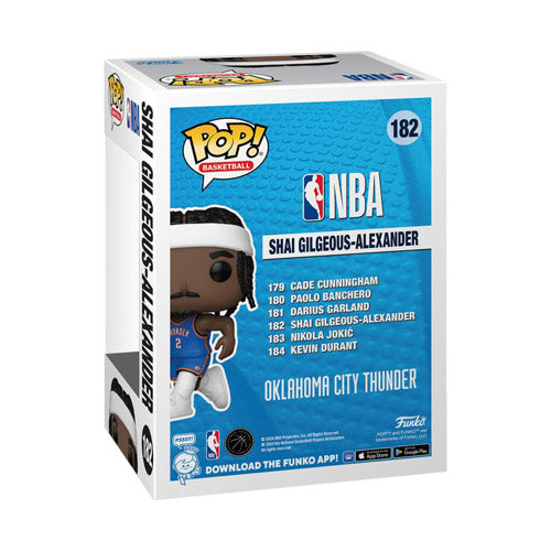 NBA: Thunder Shai Gilgeous-Alexander Pop! Vinyl