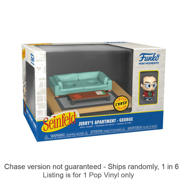 Seinfeld George Mini Moment Diorama Chase Ships 1 in 6