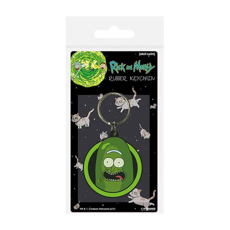 Rick et Morty Rubber Keyring