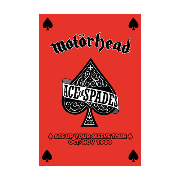 Motorhead Ace Up Your Sleeve Tour Poster (61x91.5cm)