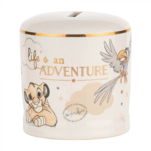 Simba Ceramic 'Life's An Adventure' Money Bank