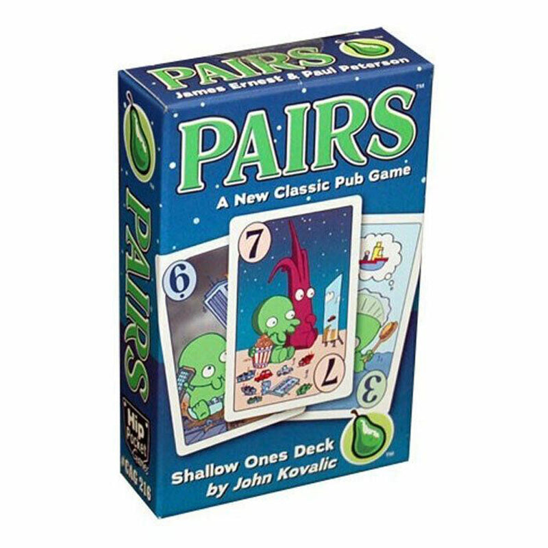 Jeu de cartes de paires