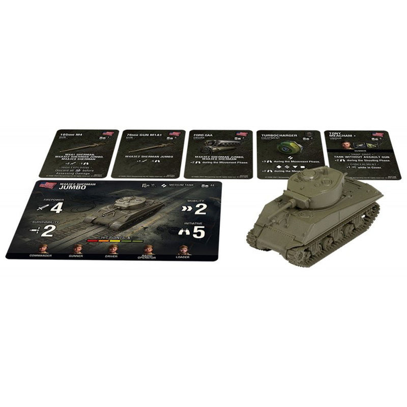 World of Tanks Minis Wave 11 American M4A3E2 Sherman Jumbo