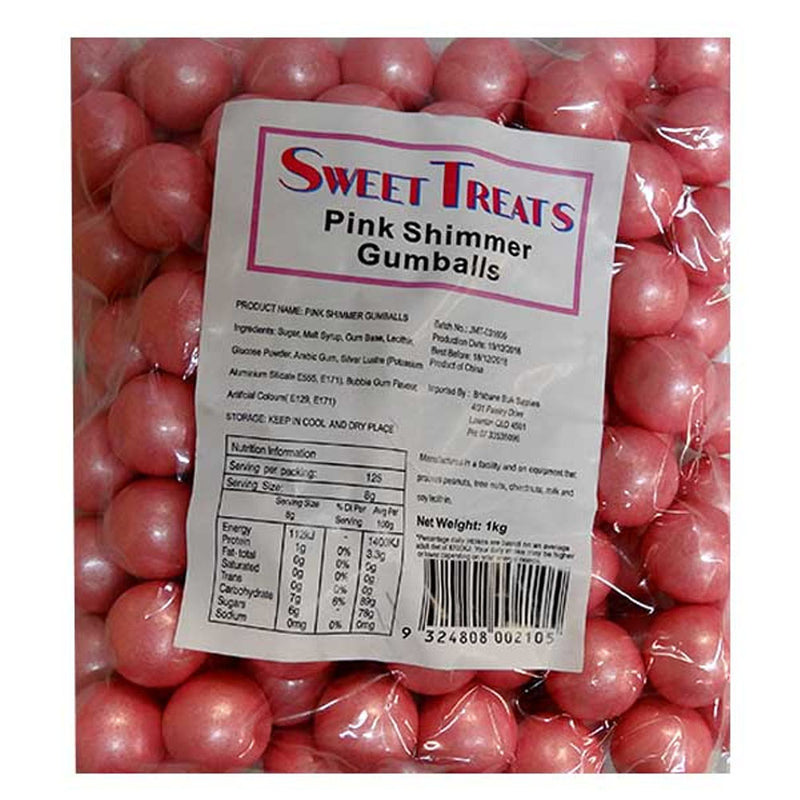 Sweet Treats Shimmer Gumballs en vrac 1kg