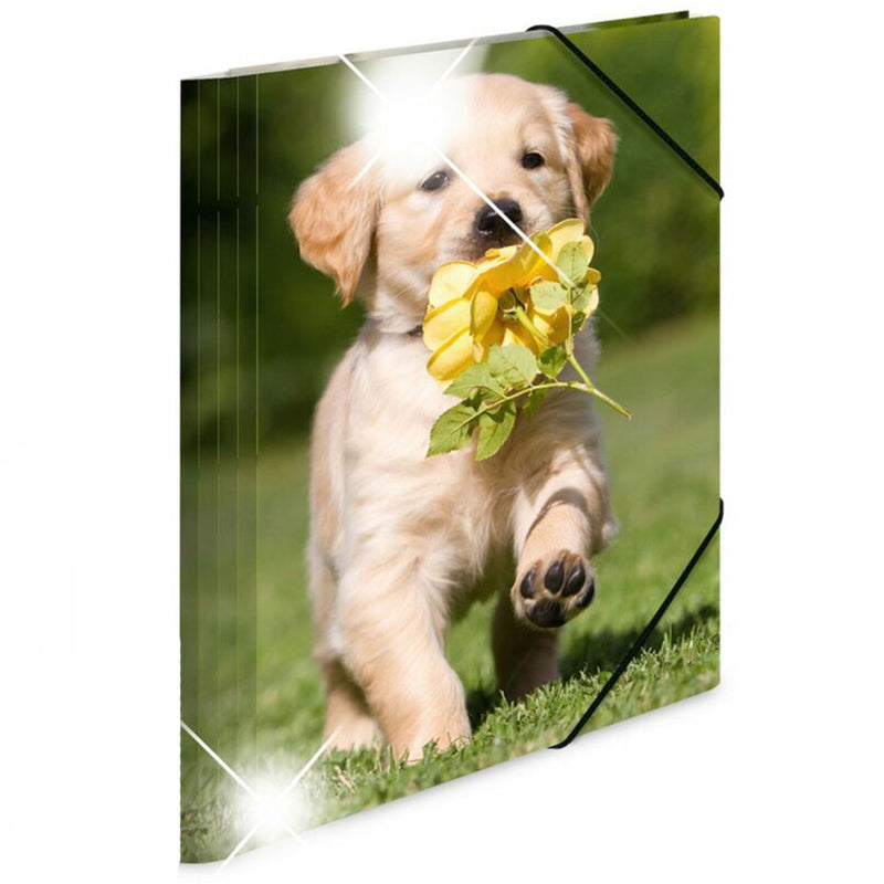 Herma Elasticated Glossy PP Folder A4 Animals