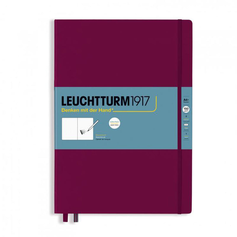 Leuchtturm Hardcover Master Plain Sketchbook A4+