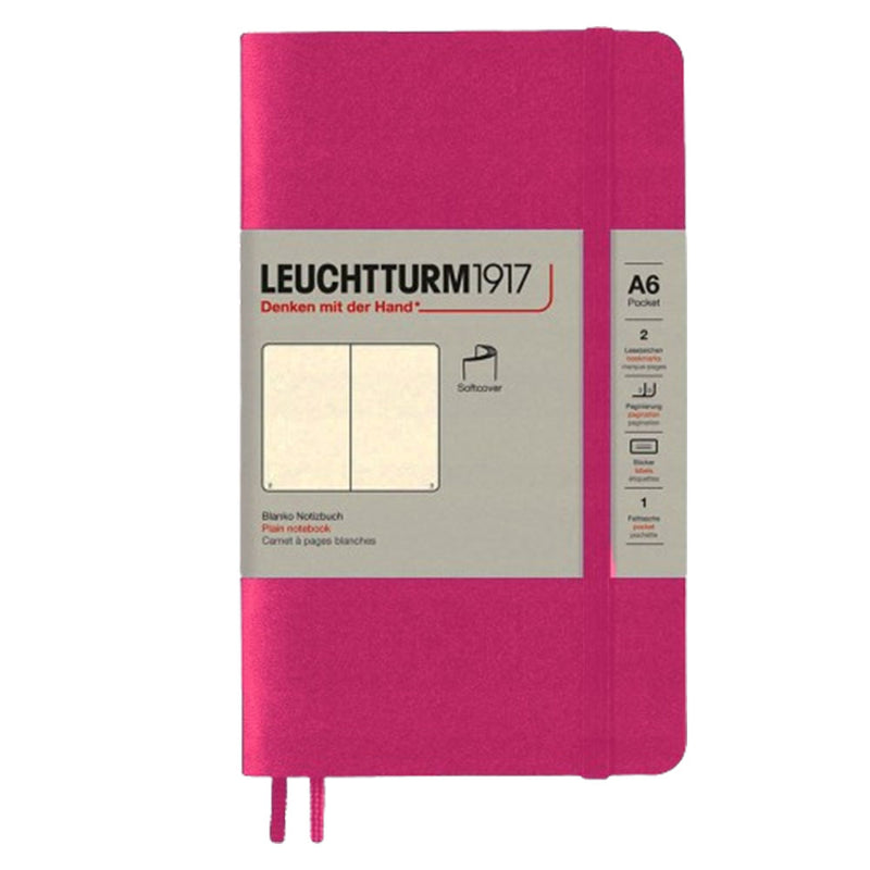 Leuchtturm Softcover Plain Notebook A6