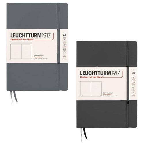 Leuchtturm Hardcover Plain Notebook A5