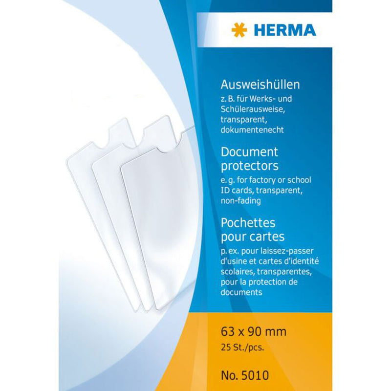 Herma Document Protectors 25pk