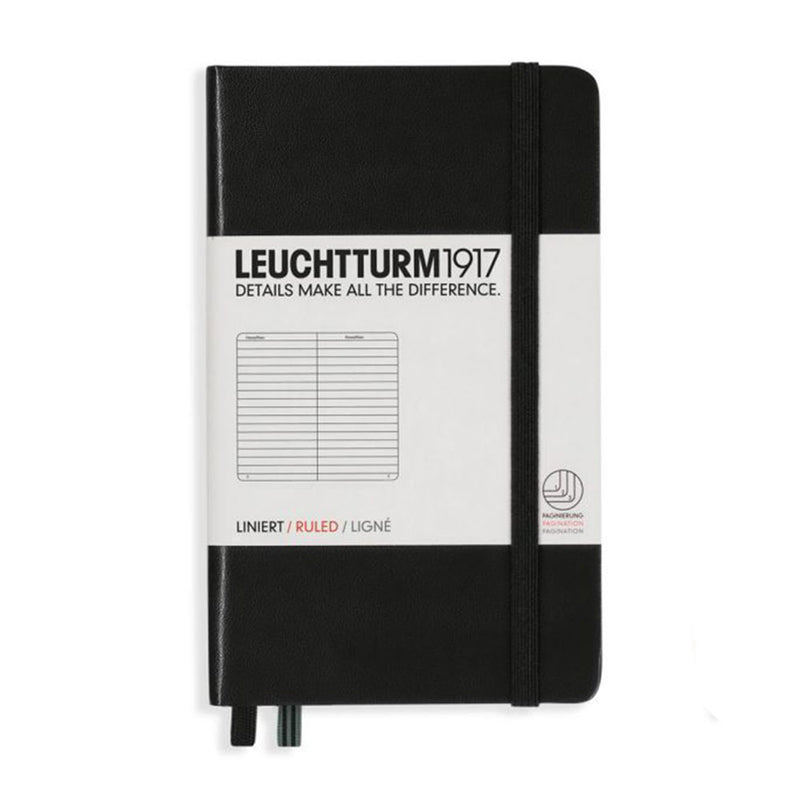 Leuchtturm Hardcover Ruled Notebook A6