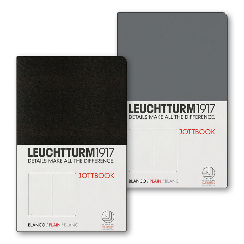 Leuchtturm Twin Pack Jottbook Plain A6