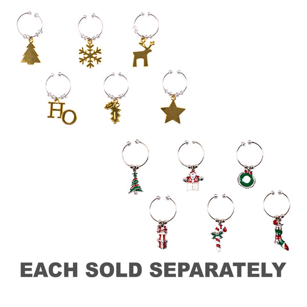 Avanti Christmas Wine Charms