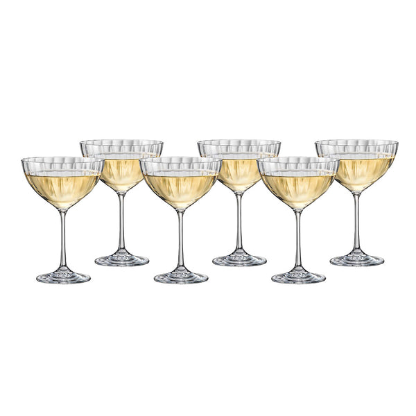 Bohemia Waterfall Cocktail Glass 340mL (Set of 6)