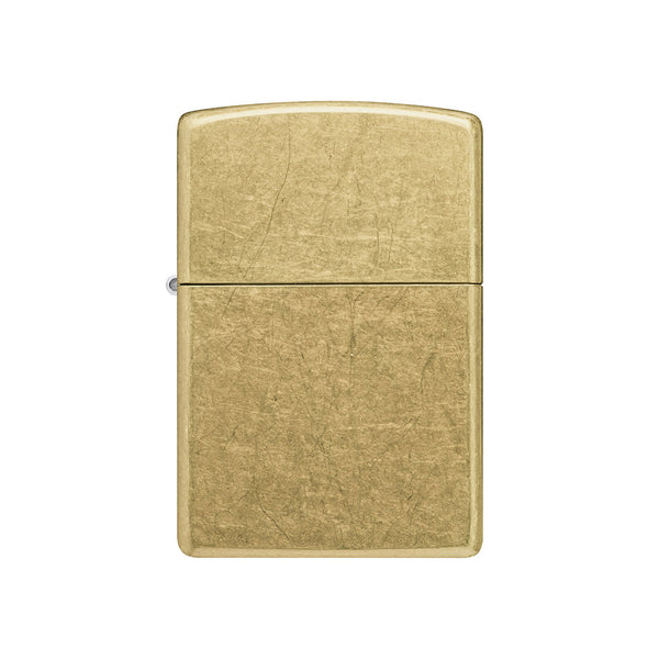 Zippo Regular Street Brass Windproof Lighter