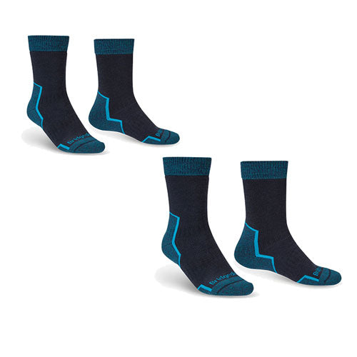 Expedition Heavyweight Merino Comfort Socks (Navy)